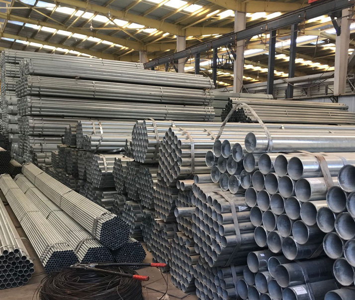 邹平q235b热镀锌带钢管